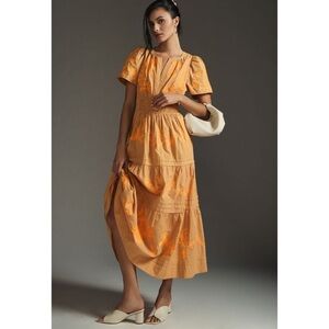 L20. Anthropologie Somerset Embroidered dress